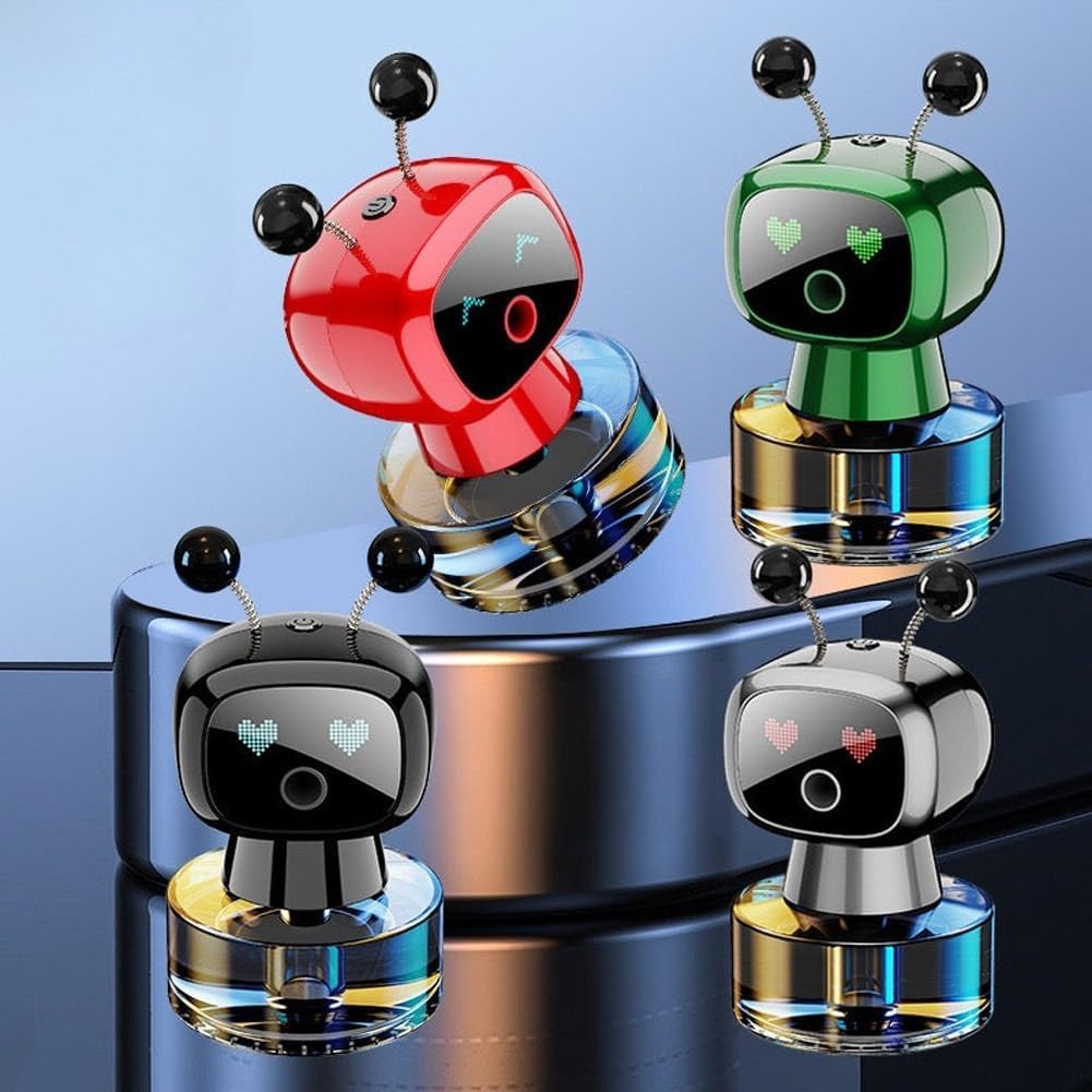 Universal Humidifier Robot Shape Car Air Freshener Diffuser