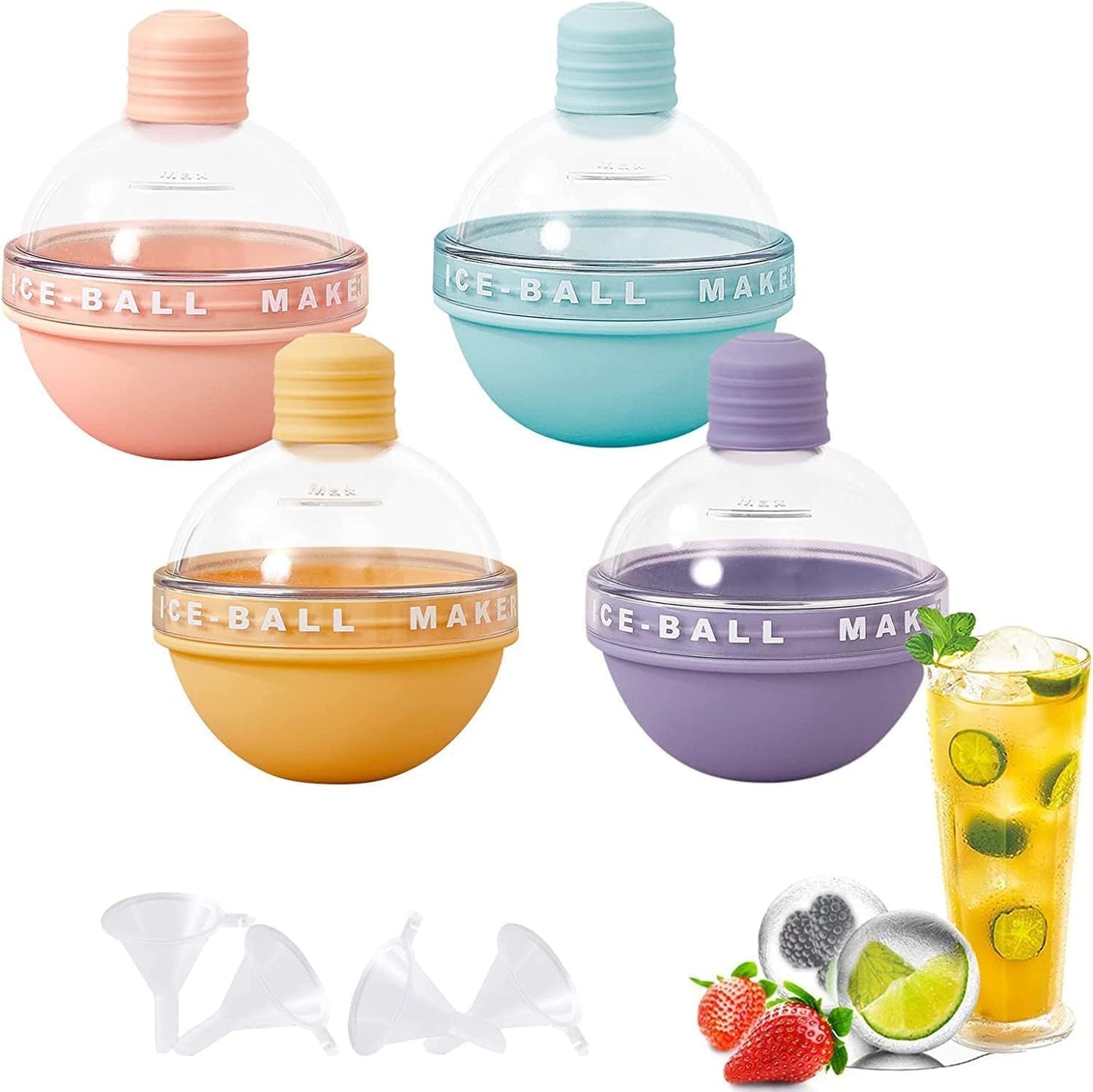 Silicone Sphere Ice Mold