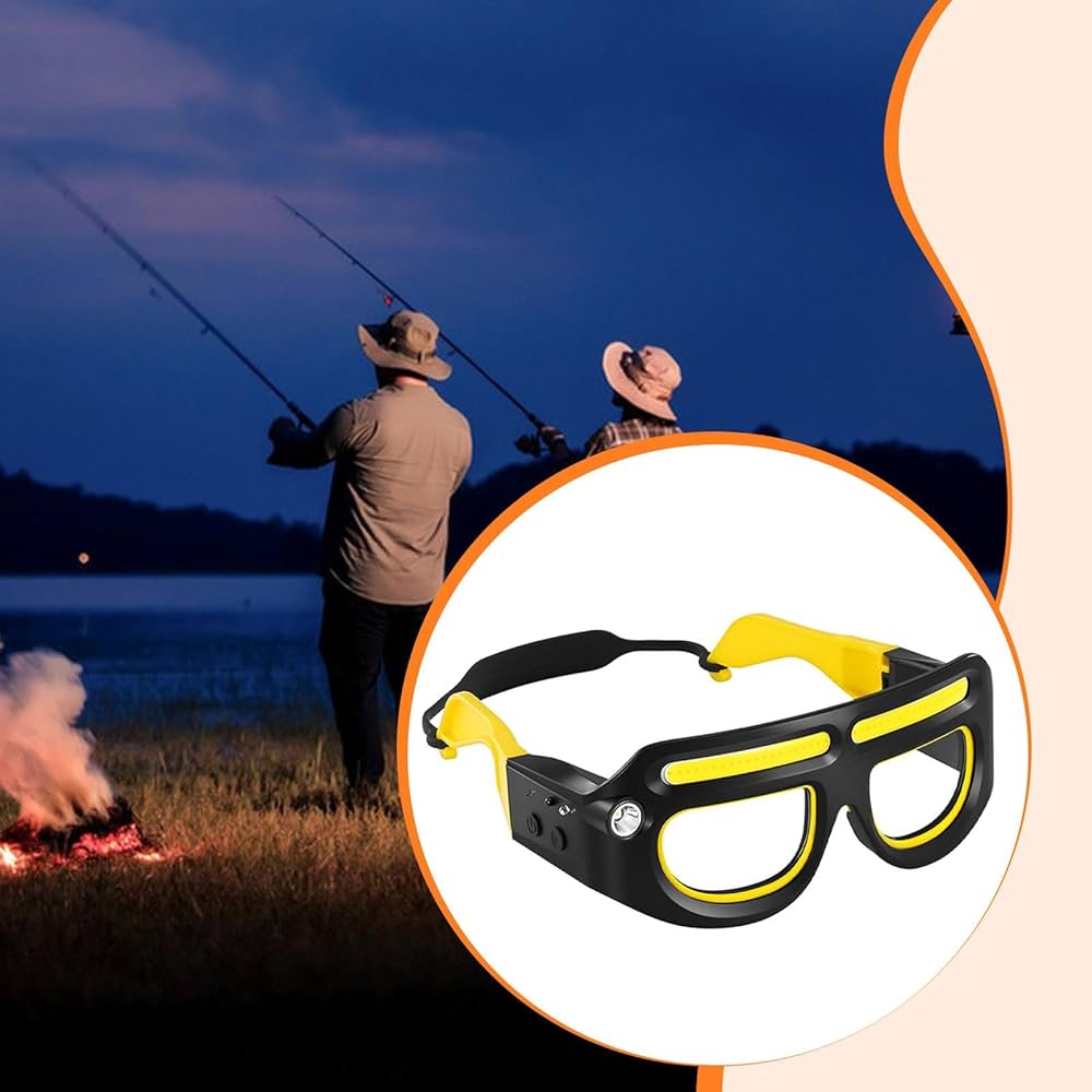Multifunctional Glasses With LED Light