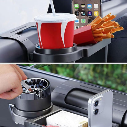 3-in-1 Cup & Phone Car Organizer