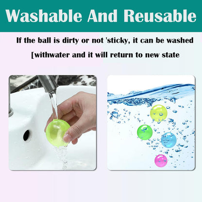 Reusable Glow Sticky 4 Balls