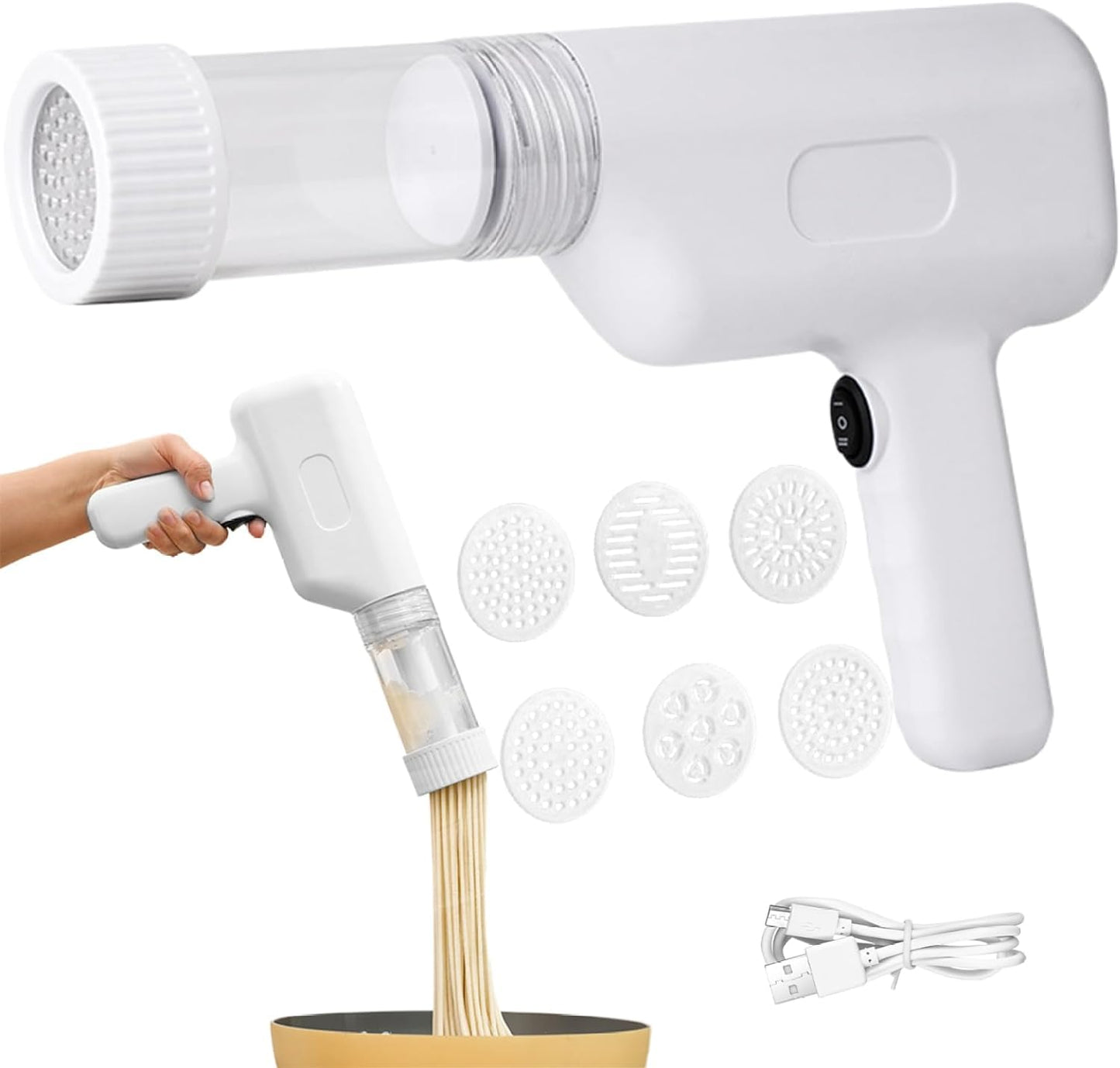 6 in 1 Cordless Electric Idiyappam & Noodle Maker