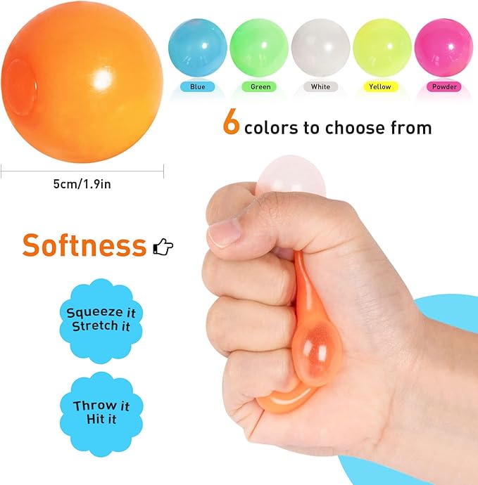 Reusable Glow Sticky 4 Balls