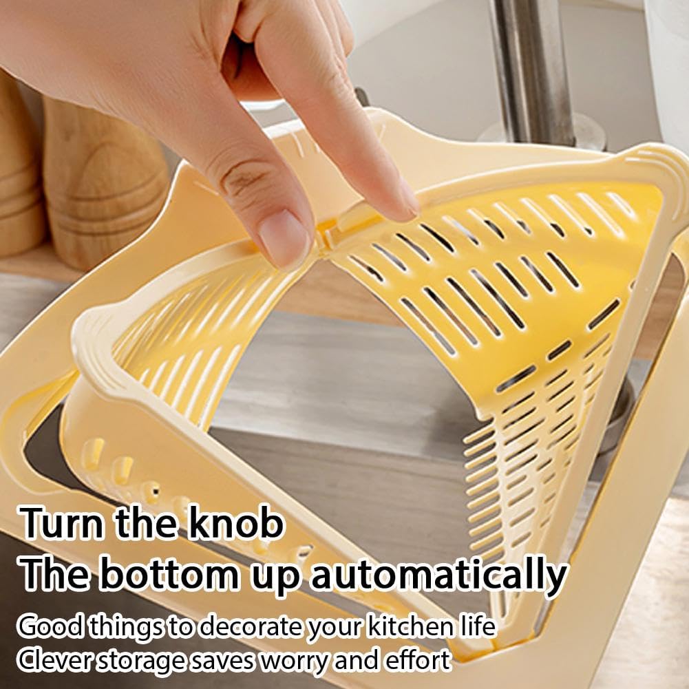 Magnetic Corner Sink Strainer Basket