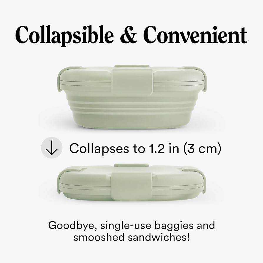 STOJO - Silicone Collapsible lunchbox