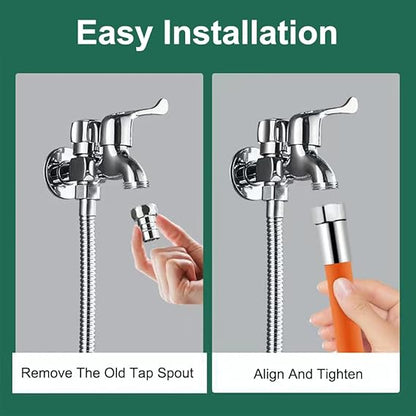 360° Rotation Bending Faucet Extender