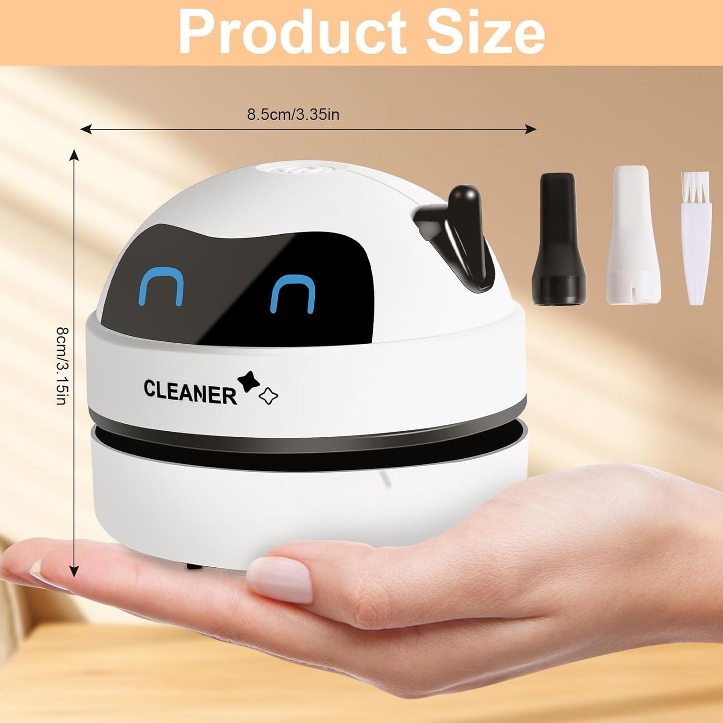 Mini Desktop Vacuum Cleaner
