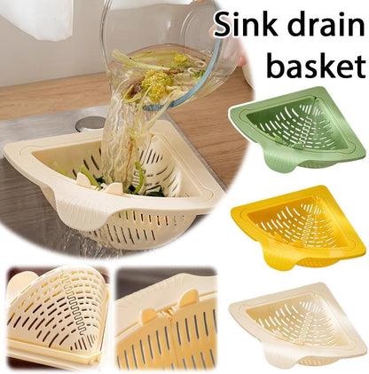 Magnetic Corner Sink Strainer Basket