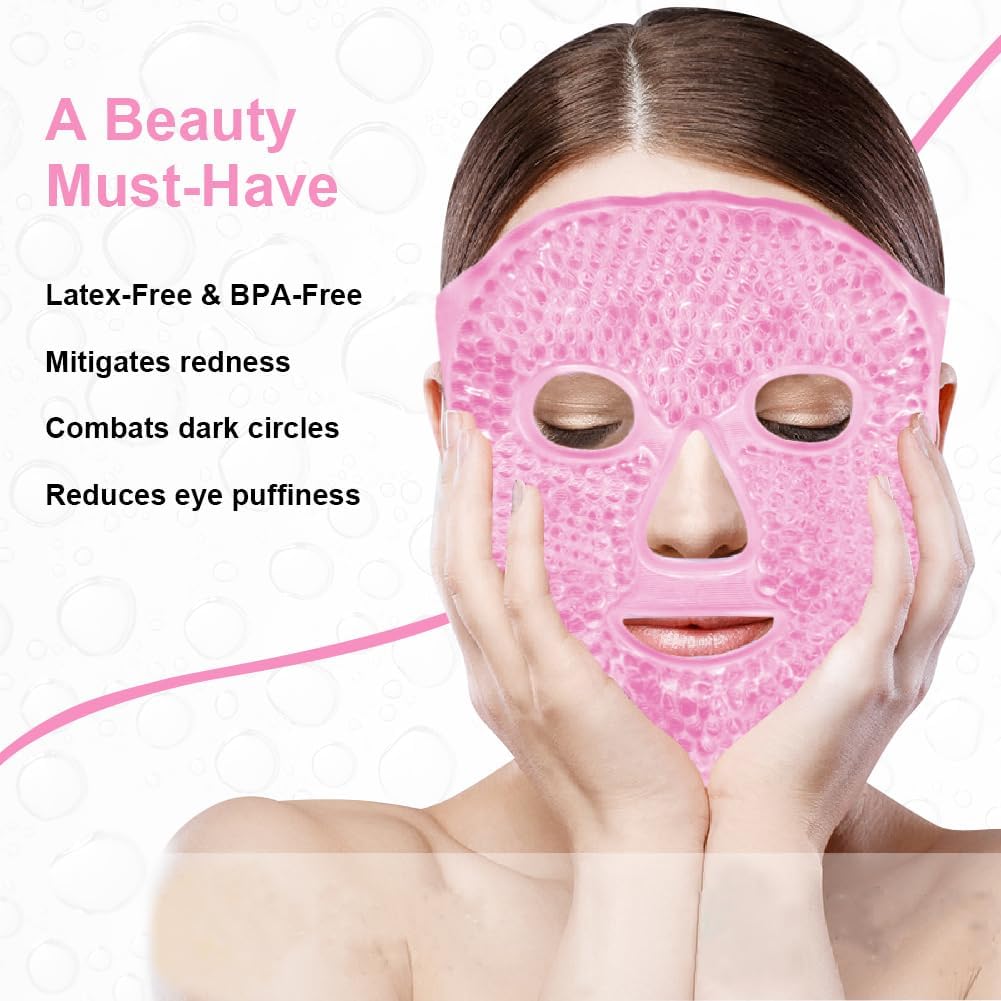 Hot & Cold Gel Bead Face Mask