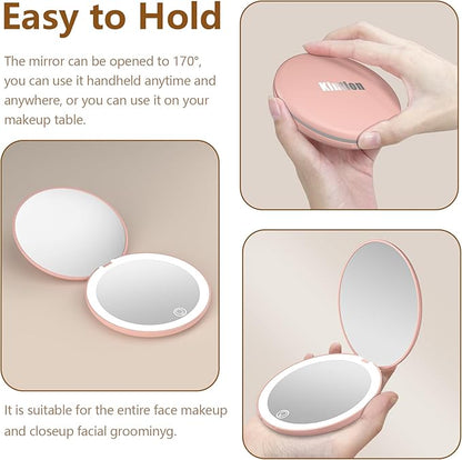 Handheld Pocket LED Mirror