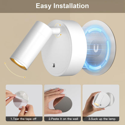 Magnetic Suction Spotlight Lamp