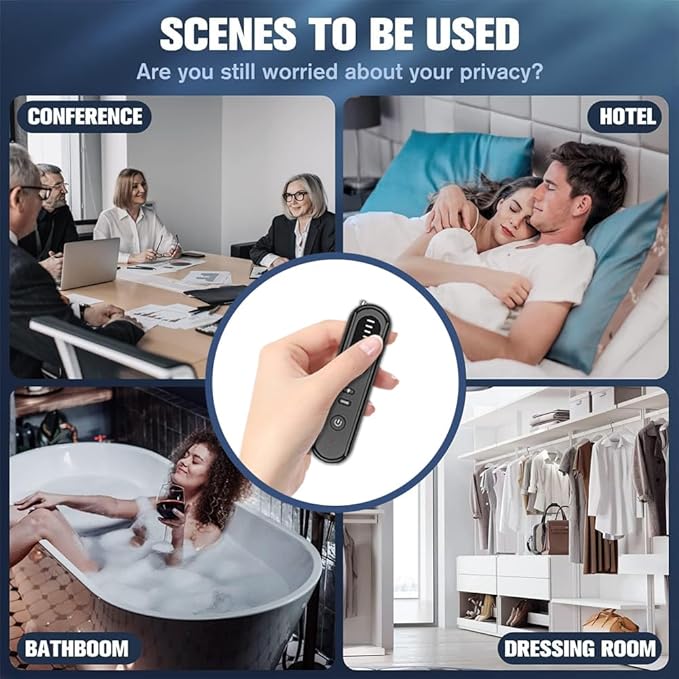 Anti-Spy Wireless Hidden Camera Detector