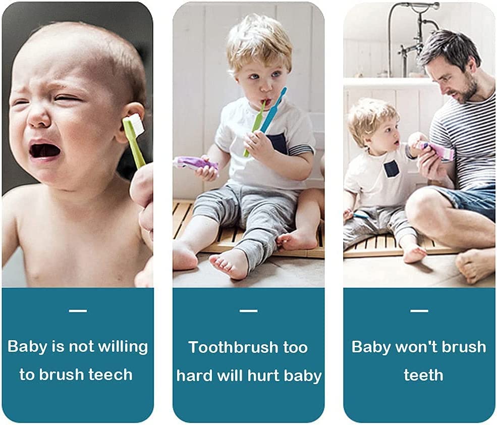 U Shaped Soft Toothbrush For Kids (Pack of 3)