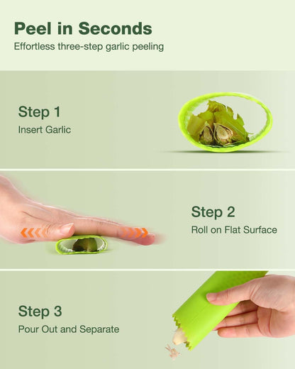 Easy Stainless Steel Garlic Crusher