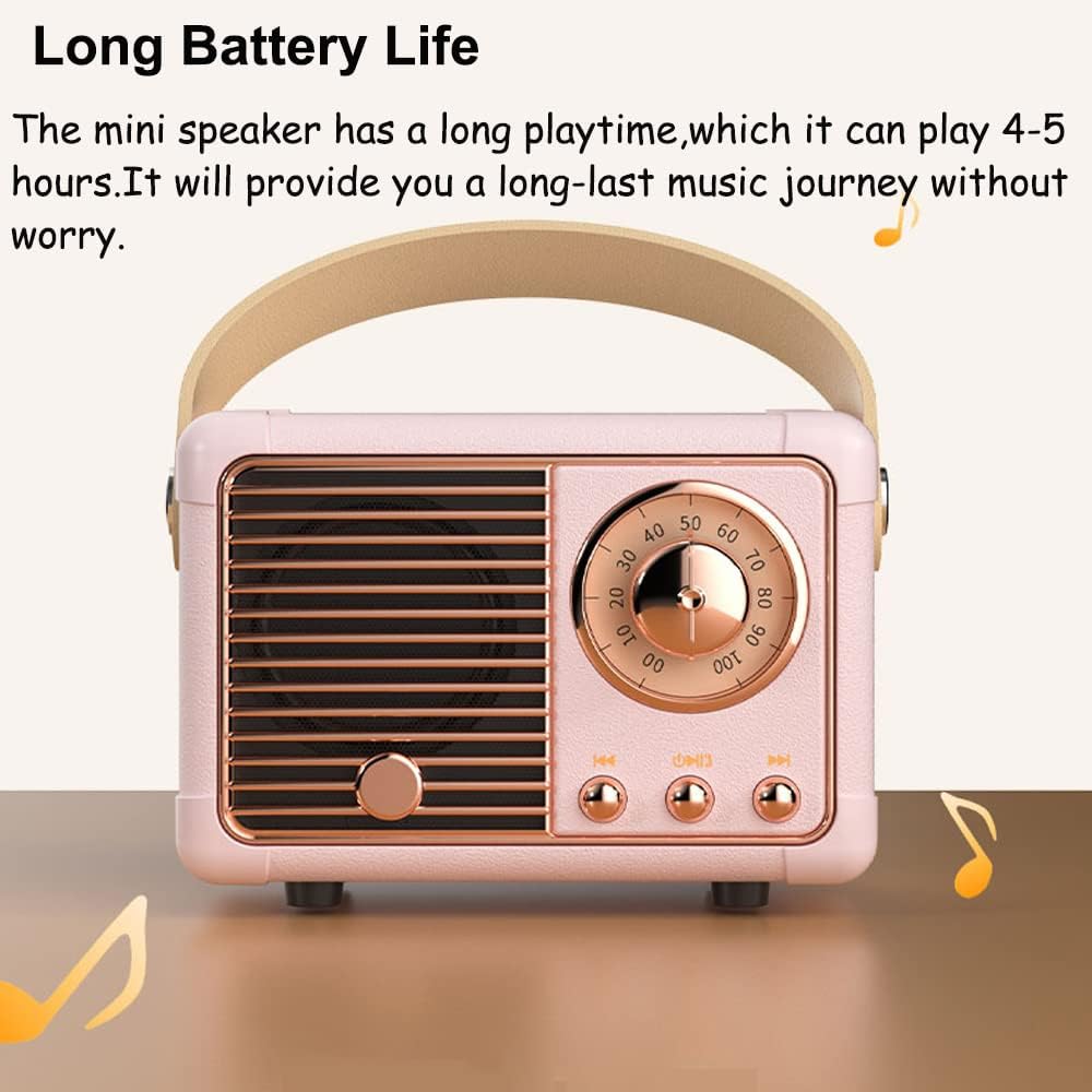 Mini Retro Bluetooth Speaker