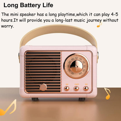 Mini Retro Bluetooth Speaker