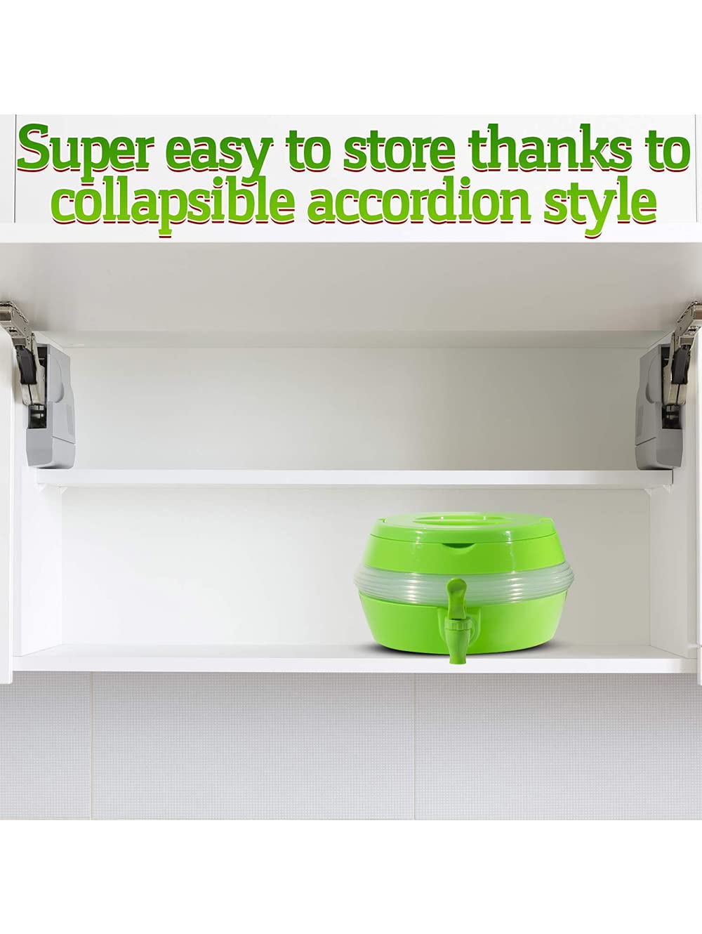 💧 Portable Foldable Dispenser II Perfect For Travel & Outdoor Use.