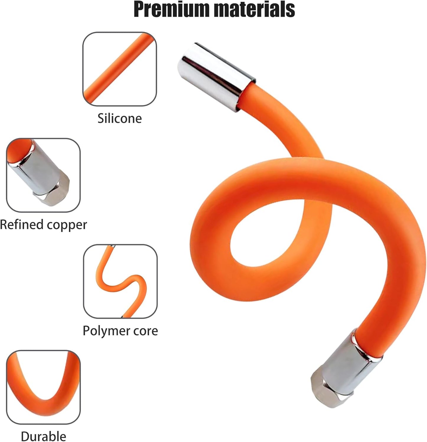360° Rotation Bending Faucet Extender