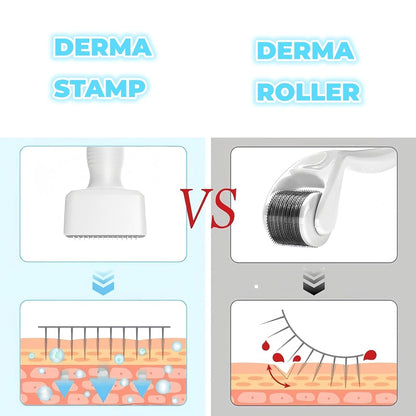 Derma Stamp for Skin Rejuvenation & Hair Growth – Microneedling Tool