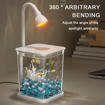 Mini Desktop Decorative Fish Tank