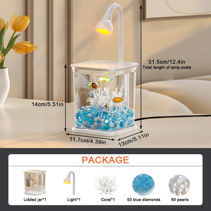 Mini Desktop Decorative Fish Tank