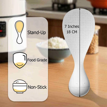 Silicone Anti-Stick Rice Spoon
