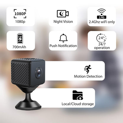 Wireless WIFI Night Vision Camera With Two-Way Audio System