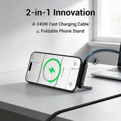 Folding Stand Charging Cable