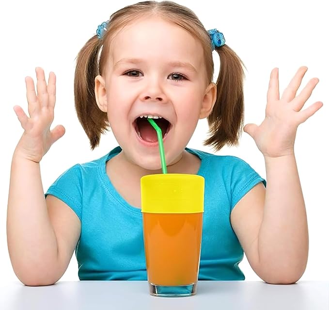 Silicon Cup Lid With Straw