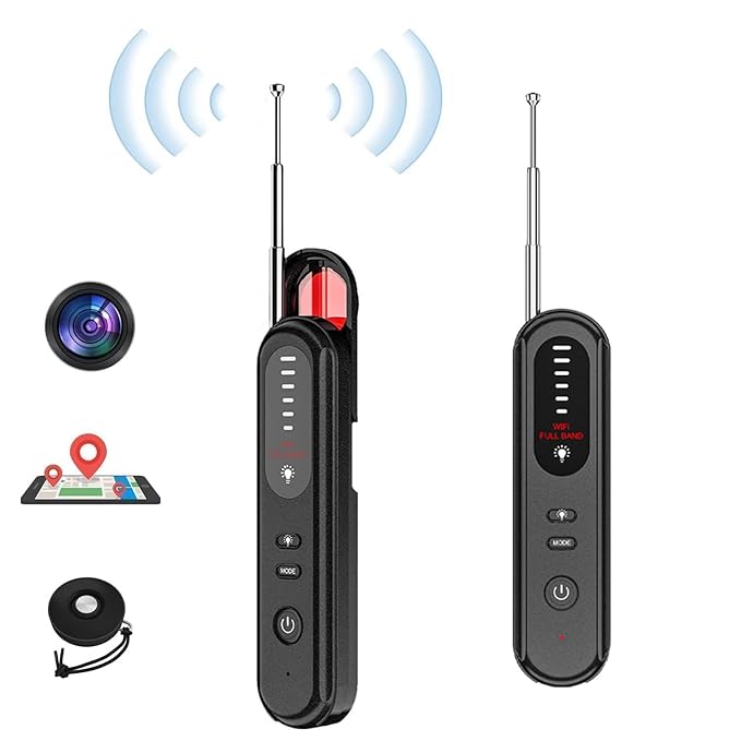 Anti-Spy Wireless Hidden Camera Detector