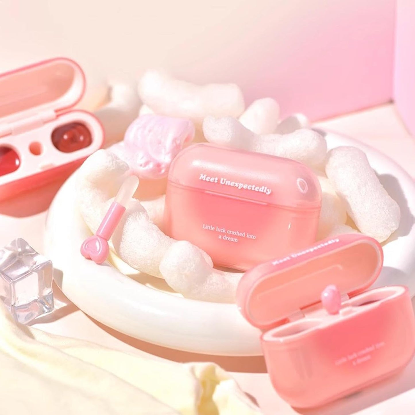 AirPods lipstick Double Lip Gloss (Glossy + Matte)