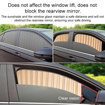 Magnetic Car Sun Shade Curtain (Set of 4)