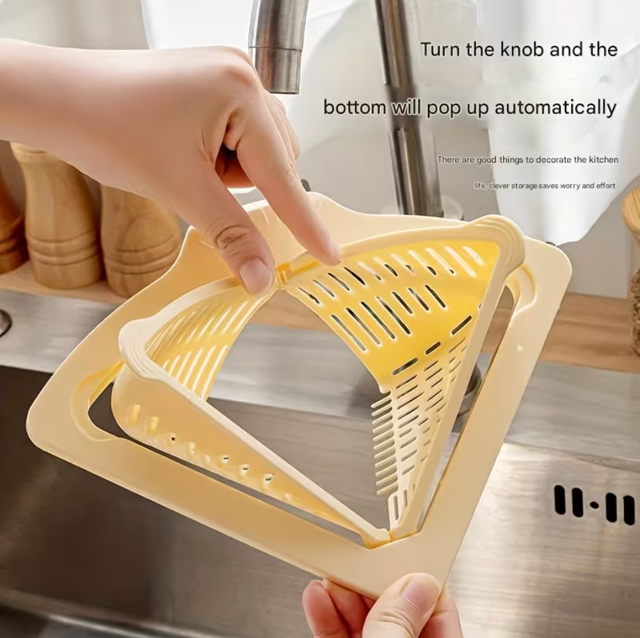 Magnetic Corner Sink Strainer Basket