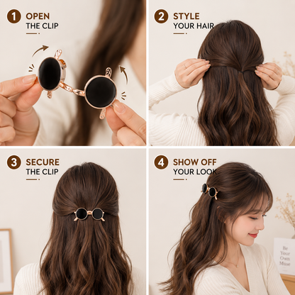 Metal Hair Sunglasses Clips