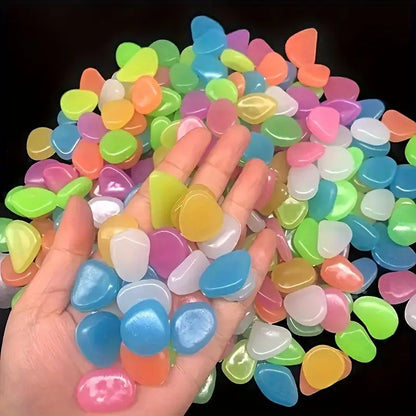 Glow In Dark Garden Rocks