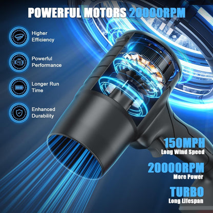 High Speed Cordless Super Power Air Duster