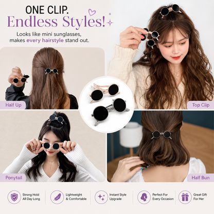 Metal Hair Sunglasses Clips