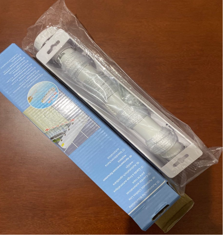 5 Line Retractable Wall Mounted Cloths Drying Rack