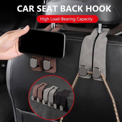Car Seat Back Double Hook - Pack of 2