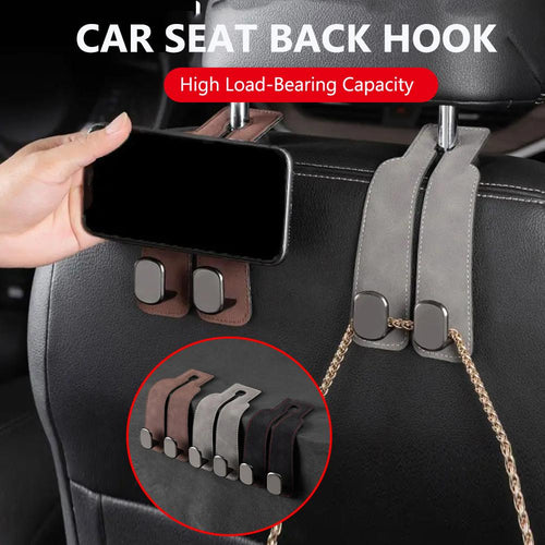 Car Seat Back Double Hook - Pack of 2