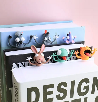3D Animal Bookmark (Pack of 3)
