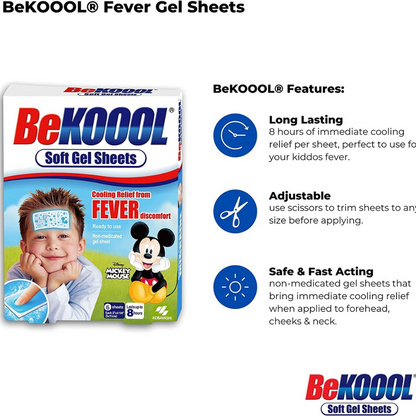 Be Koool™ Fever Cooling Patches