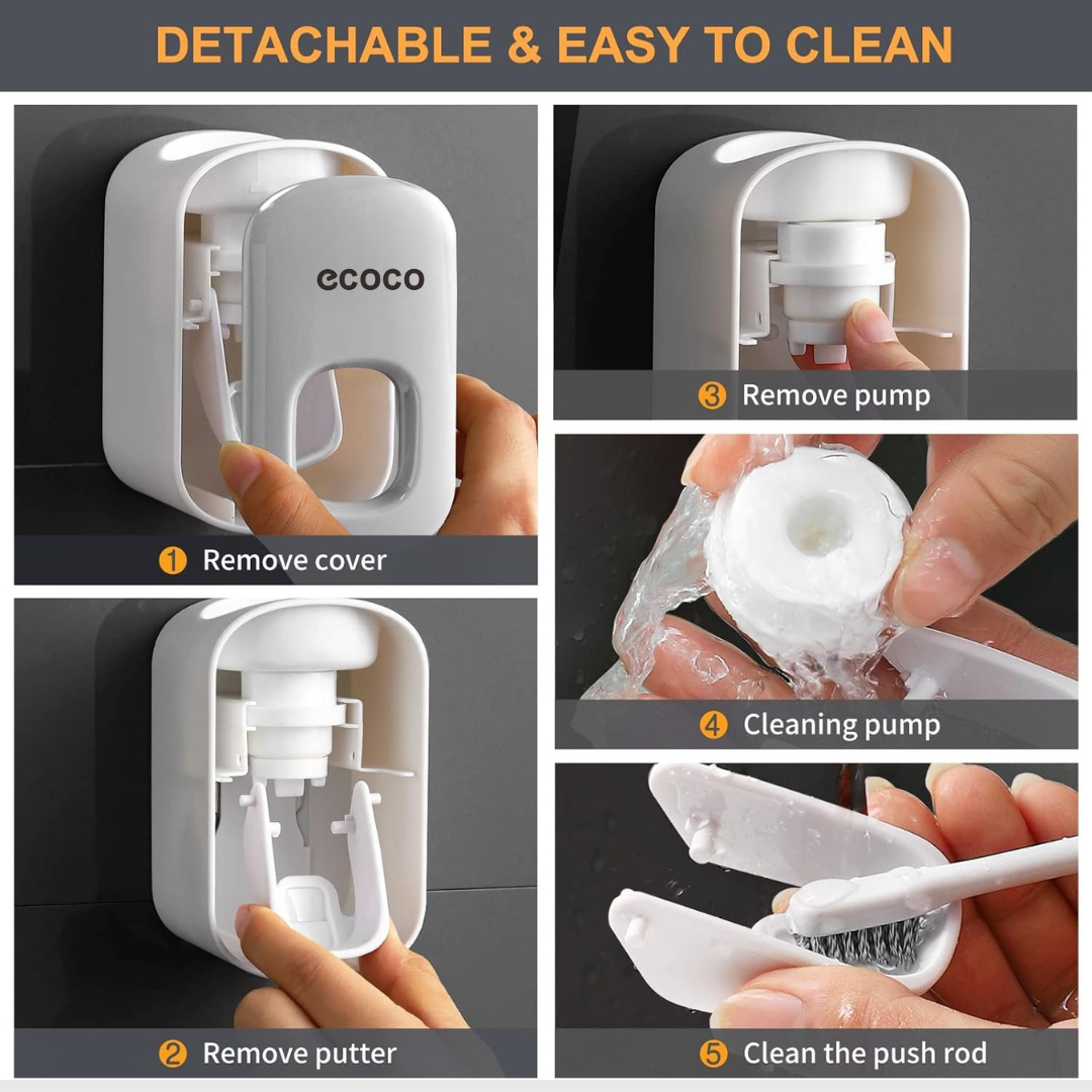 Wall Mounted Toothpaste Dispenser