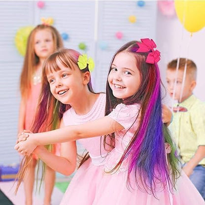 Washable 6 Colours Hair Chalk Comb Kit