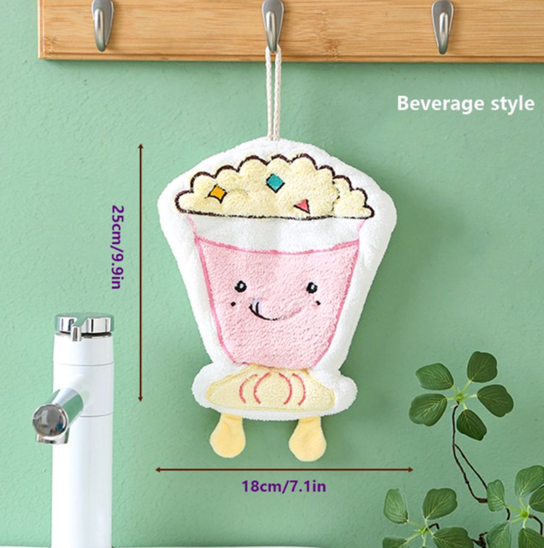 Funny Cartoon Hanging Hand Towel