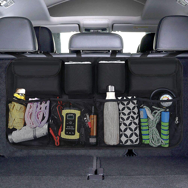 Car Back Seat Storage Organizer