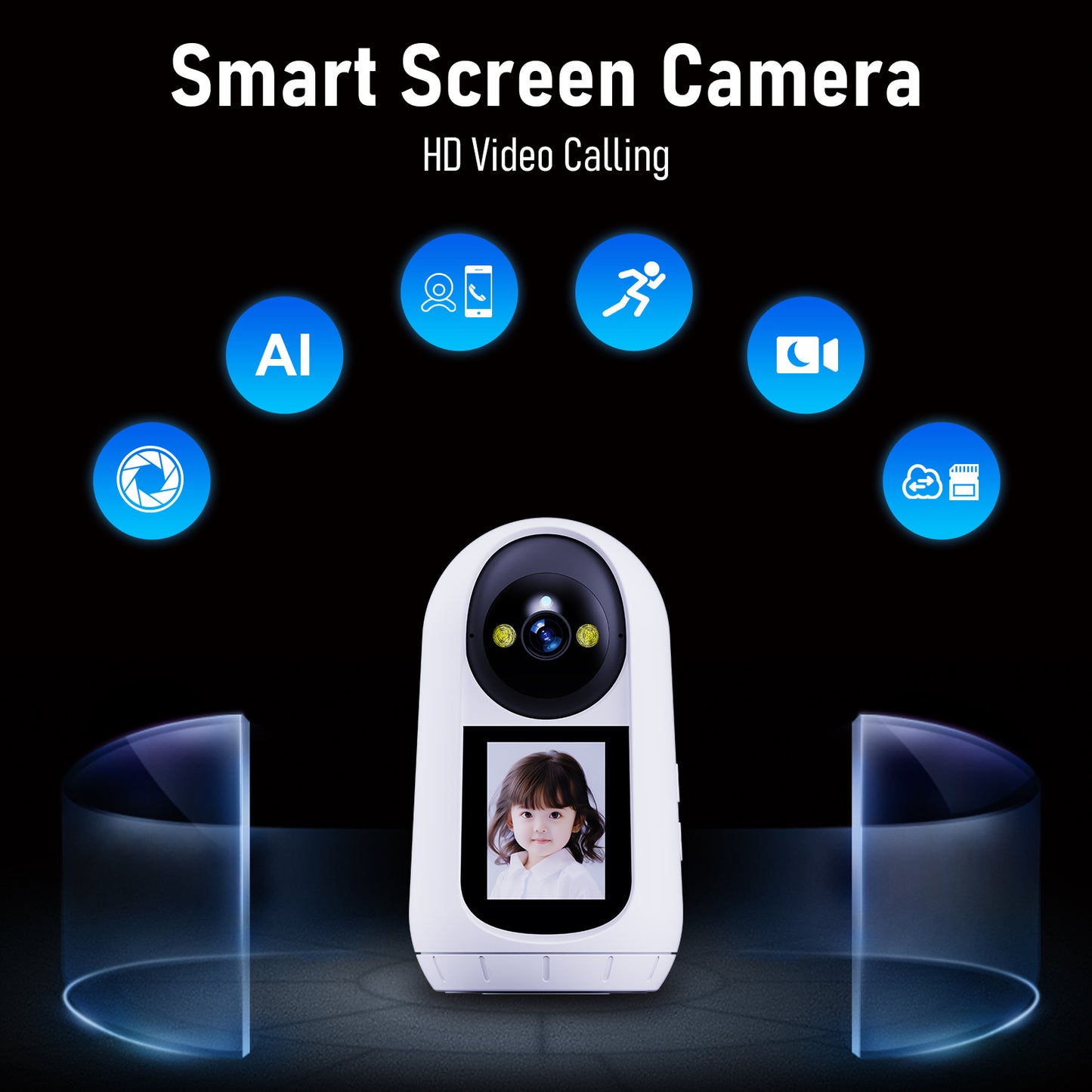 Indoor WiFi Camera With Auto Tracking