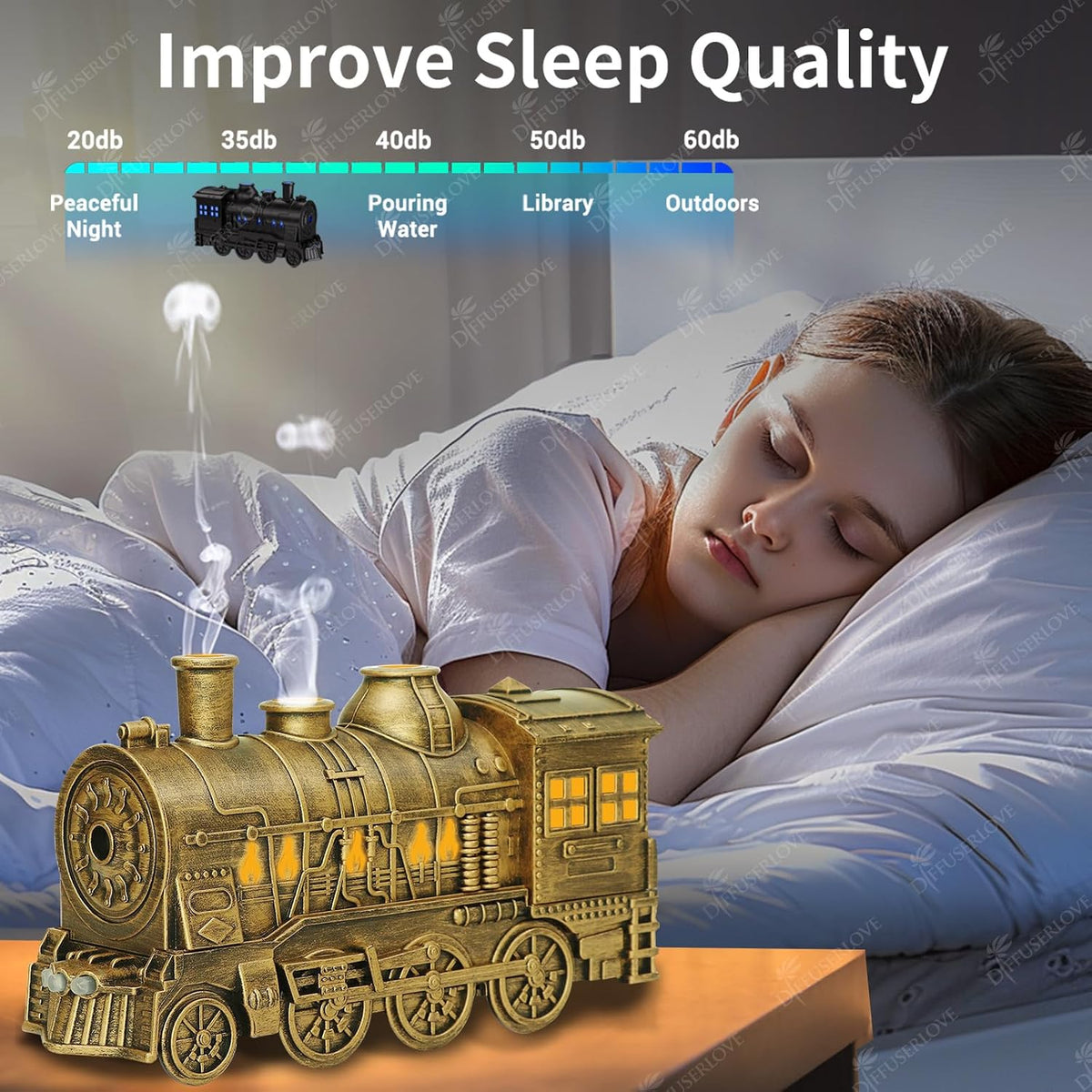 Train-Shaped Aroma Humidifier