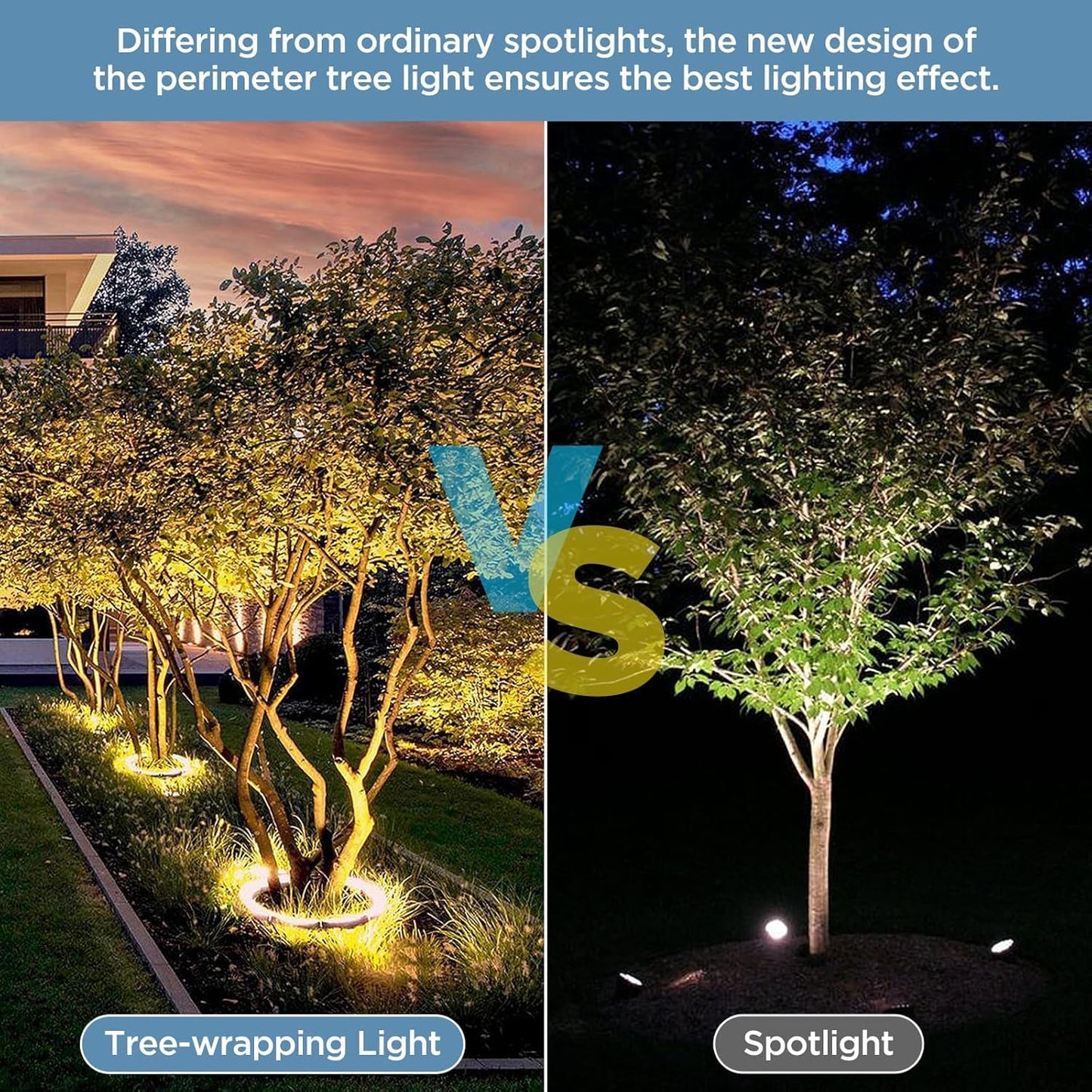 Outdoor Ring Tree Light