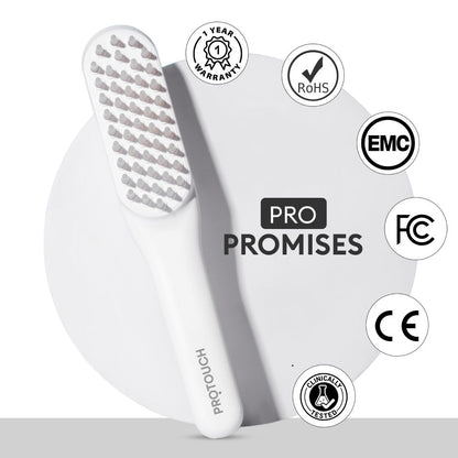 LED Therapy Head Massager Hair Brush
